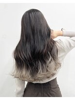 シエスタ バイ アンブルリュクス(siesta by amble luxe)&nbsp;ホワイトベージュグラデーションカラー