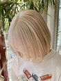 ヲタク(wotaku.)&nbsp;ホワイトブロンド/抜きっぱなしブリーチ/リタッチ/ケアブリーチ