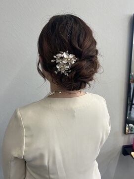 ロットアニバース(lott annibirth) 【髪質改善】シニヨンヘア@mutsumi