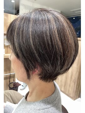 ラック 海老名店(LUCK) 【白髪をいま以上目立たせたくない方◎】白髪ぼかしハイライト