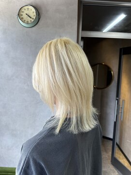 メル(mell) mens wolf × blond