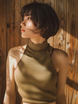 アルトリスト(Altruist Aging×HAIR&SPA) ☆イメチェンピンクベージュアンブレラカラー前髪クールショート