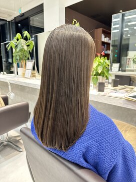 ネイロ 日本橋(NeiRo) 小顔ショートボブカラー大人ショートボブひし形ロングレイヤー