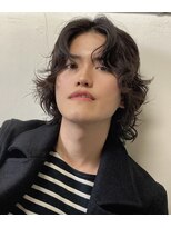 アドール(ADOR)&nbsp;グランジパーマ×サーフカール×センターパート×アメカジ