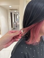 ☆イヤリングカラーピンク