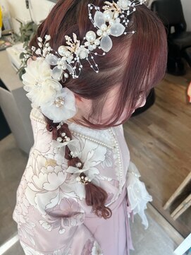 ソースバンダイ 万代(SOURCE) 卒業式ヘアセット