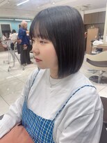 アッシュ 下北沢店(Ash) 黒髪ストレートボブ