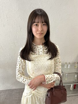 リイチ(LIICHI) レイヤーカット× gray color