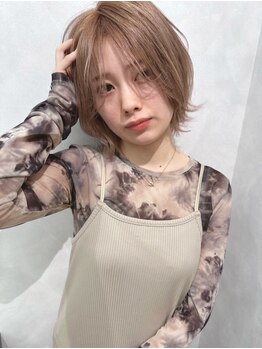 アクネ 東三国店(ACNE)の写真/印象が大きく変わる顔回りのレイヤーカット＊一人ひとりの骨格・髪質・クセを見極め一番似合うスタイルへ♪