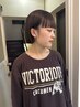 【竹中指名限定】カット＋質感再生カラー￥10,450