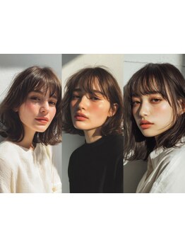 【トレンド×似合わせ】丁寧なカウンセリングと繊細なカット技術であなたに一番似合うStyleをご提案♪