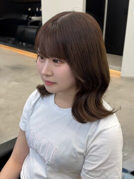 ラピステン 福岡天神 大名店(Lapis) ミルクティーベージュ/ブリーチなし/艶髪