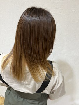 ハクバイジェービー 稲毛(hak by jb) 丸型◎髪質改善カラーで作るアッシュベージュ[稲毛駅/白髪染め]