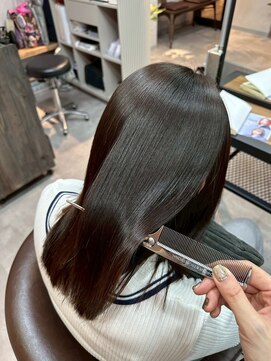 イノマ 恵比寿本店(iNOMAtic.) 酸性縮毛矯正×カット[髪質改善/髪質改善トリートメント]