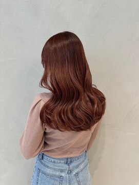 美髪＊艶髪ピンクブラウン＊髪質改善TR＊Zina Maison札幌