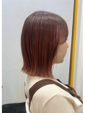 オレンジピンク