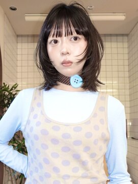 スタニング 渋谷(STUNNING.) レイヤーボブ/切りっぱなしボブ#外はねボブ#ブラウンカラー