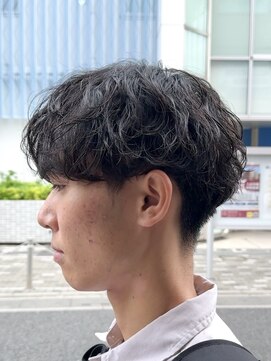 オーガニック アトリエ 大宮(organic+atelier) 韓国風メンズマッシュショートシャドウパーマメンズパーマ