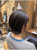 ショート×外ハネ
