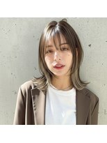 ニューヨークニューヨーク 垂水店(NYNY)&nbsp;インナーカラーｘイヤリングカラーｘフェイスフレーミング