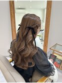 トレンド感たっぷり♪お呼ばれアレンジ