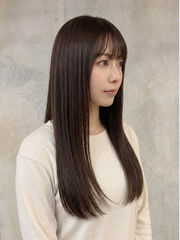 レセ 新松戸駅前店(Laissez)の写真/【新松戸駅3分】《髪質改善ストレート》ダメージを最小限に抑えた施術で理想の美髪へ［髪質改善/新松戸駅］