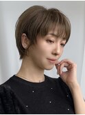 丸みショート30代40代50代　くびれショート　ミセス