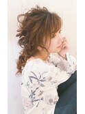 二次会/大人可愛い編みおろし