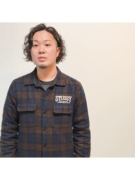 ジジデザイン(jiji DESIGN) イケメンウェーブボブ jiji DESIGN 濱口勇太