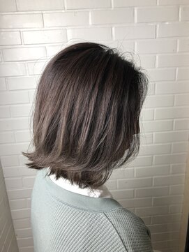 ヘア プロデュース キュオン(hair produce CUEON.) highlight × gray