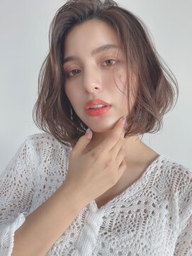 シェルター バイ トウキョウ(Shelter by TOKYO) 20代30代40代50代シースルーミディ/アッシュベージュ