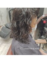 ココノイル ヘア アンド リラックス(COCOnoil hair&relax)&nbsp;強めパーマ　アニーStyle