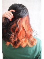 ホワイト 梅田(white)&nbsp;◆コリアンカラー◆オレンジ