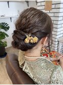 【COOKIE】パーティヘアアップスタイル