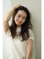 ウタ&nbsp;【uta 】かきあげバング×オリーブベージュ