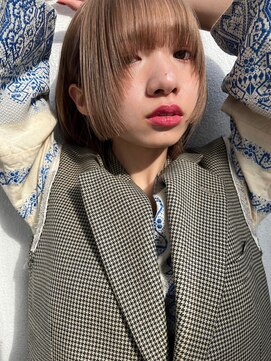 アンドスタイル(&style) 【大名店　江藤】ベージュ　ケアブリーチ