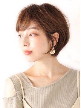 ロビー 表参道(ROBBY) 前髪ありショート/ひし形大人ショート/表参道/30代40代