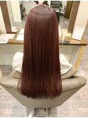 王道ピンク愛されヘアカラー