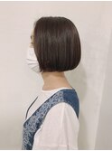 ローグ金町美容室《沙月》　首元スッキリボブ