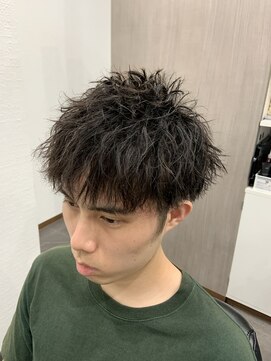 エイト(AITE) ツイストスパイラルパーマセンターパート<理容室>川口/鳩ヶ谷34