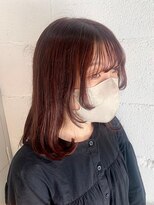 エム(EM) ダブルカラーピンクブラウンケアブリーチハイトーン髪質改善
