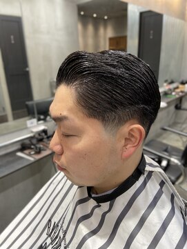 エフエム 明大前(FM) バーバー 刈り上げショート/アップバング/フェードカット