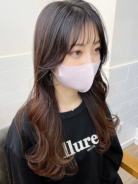 ネオリーブ クーロ(Neolive curro) 韓国前髪顔周り×美髪レイヤー[横浜/縮毛矯正/前髪縮毛矯正]22