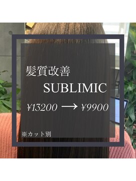 ヴィオラスバイポッシュ ギンザ(Violus by Posh GINZA) 髪質改善byサブリミック（酸熱トリートメント）