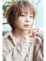 ウノ 若葉台(UNO) 朝楽ガーリーショート/ボブショート/ことりベージュ