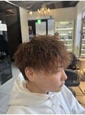 ツイストスパイラルパーマ　ツイストパーマ　マッシュパーマ