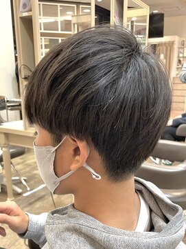 アルターリール(aL ter Rire) ハイライト/マッシュパーマ/ウルフ/アッシュブラック/中村郁未