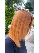 イル(iLu.)&nbsp;オレンジベージュ/レイヤー/ロブ