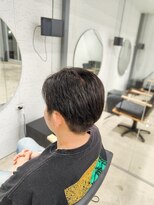 ビーヒアナウ N゜03 金沢駅西店(BE HERE NOW) メンズショート/刈り上げ/マッシュ/爽やかショート