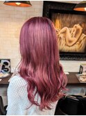 #ラベンダーカラー#韓国ヘア#パープルカラー#ラベンダーピンク